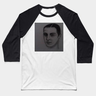 Rudolph Valentino Silent Movie Actor Baseball T-Shirt